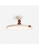 Franse stijl retro ronde vliegende schijf plafondlamp K511