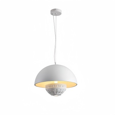 Semi Circular Metal Pendant...
