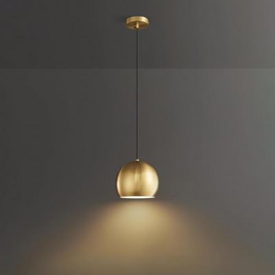 Lampa wisząca mosiężna... 2