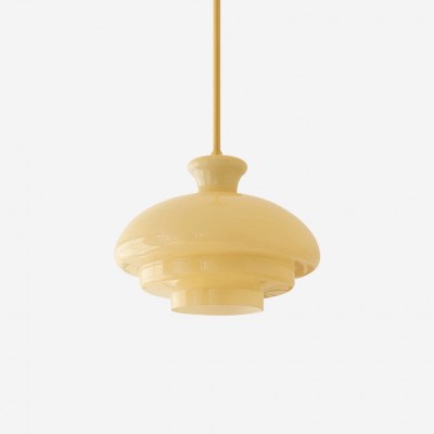 Round Yellow Stylish Simple... 2