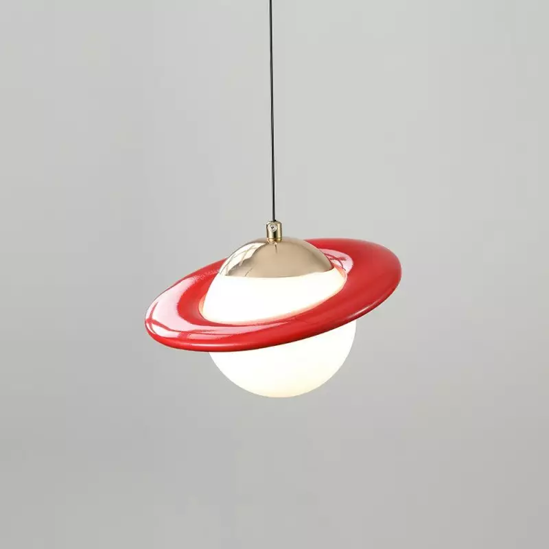 Romantic Saturn Planet Pendant Lamp...