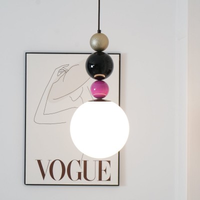 Modern Gourd Ball Pendant Lamp 2