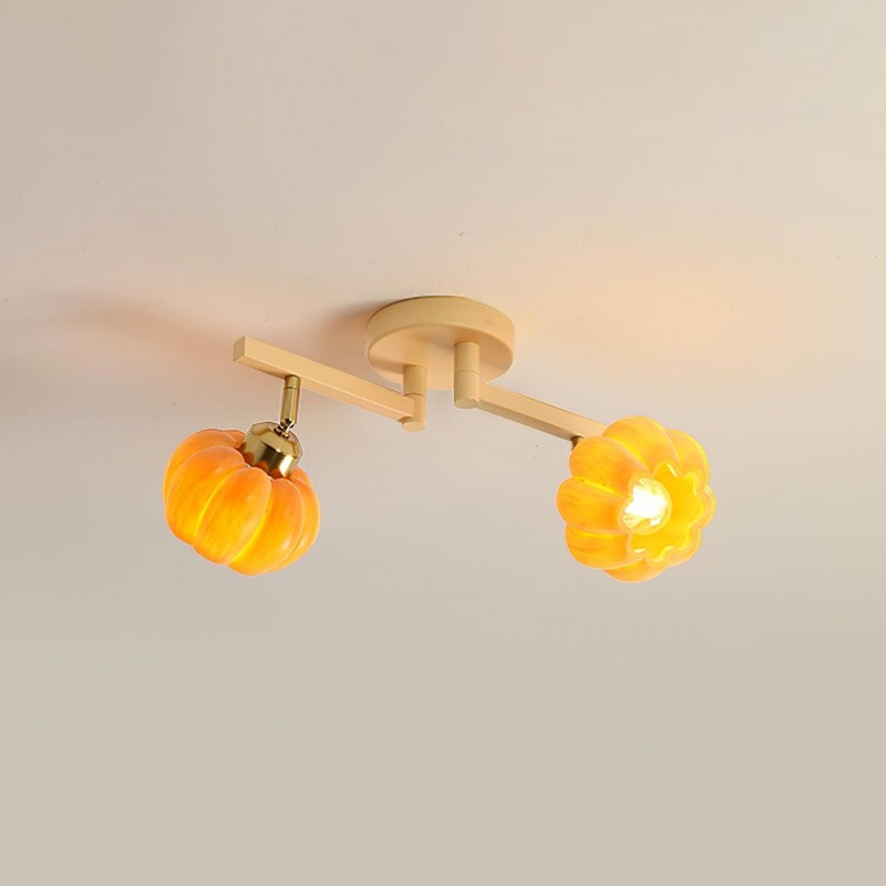Kürbisblumen-Deckenlampe K739