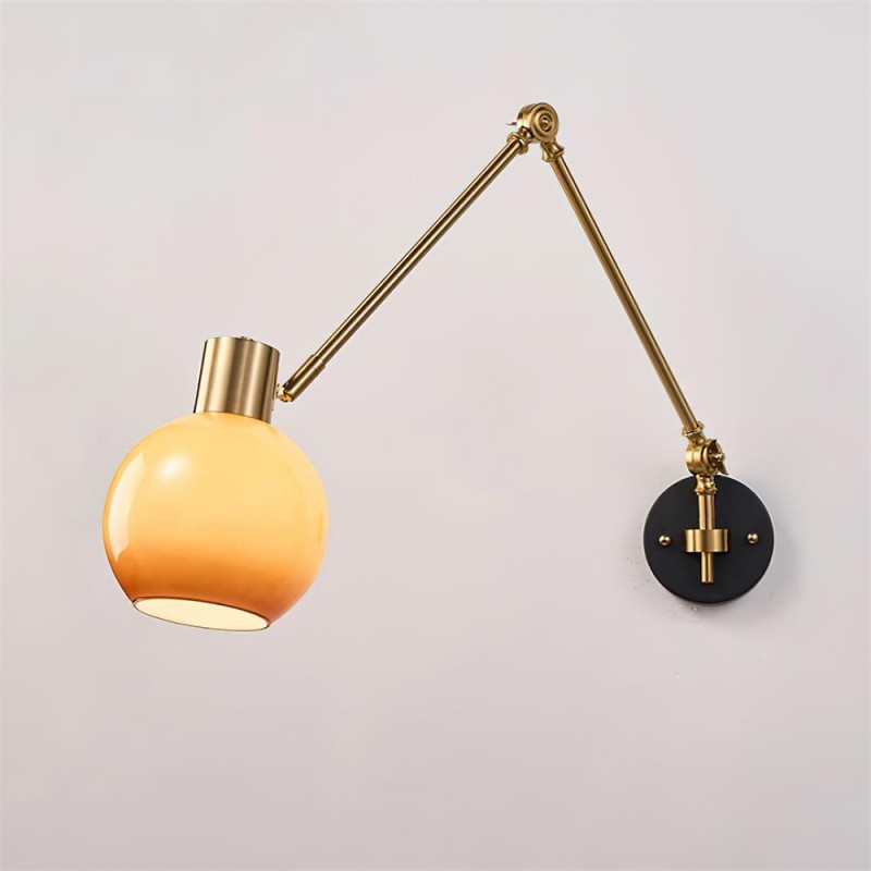 Avtagbar vägglampa i retrostil K746