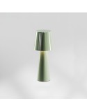 Moderne konische Tischlampe aus Metall K747
