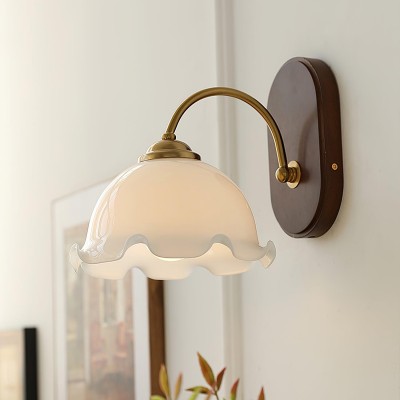 Vintage Bloemen Wandlamp K752
