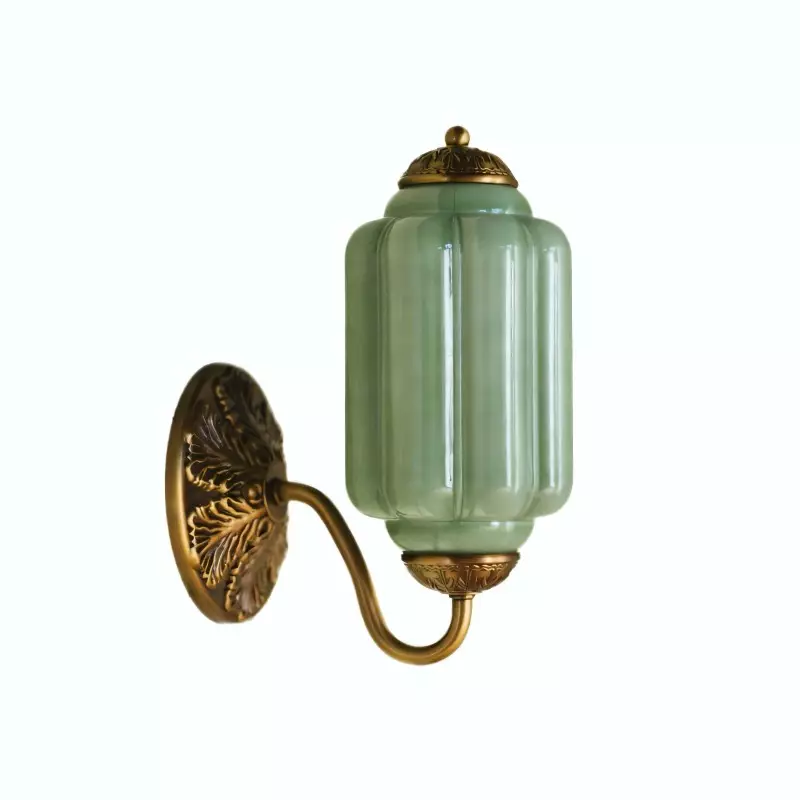 Vintage Glass Candlestick Shaped Wall...