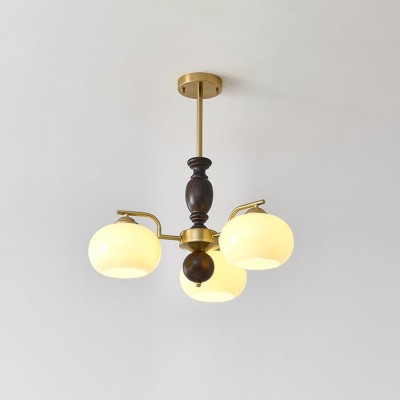 Medieval Style Walnut Beige...