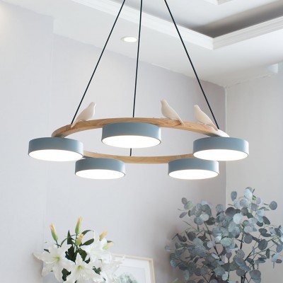 Nordic Wooden Bird Creative... 2