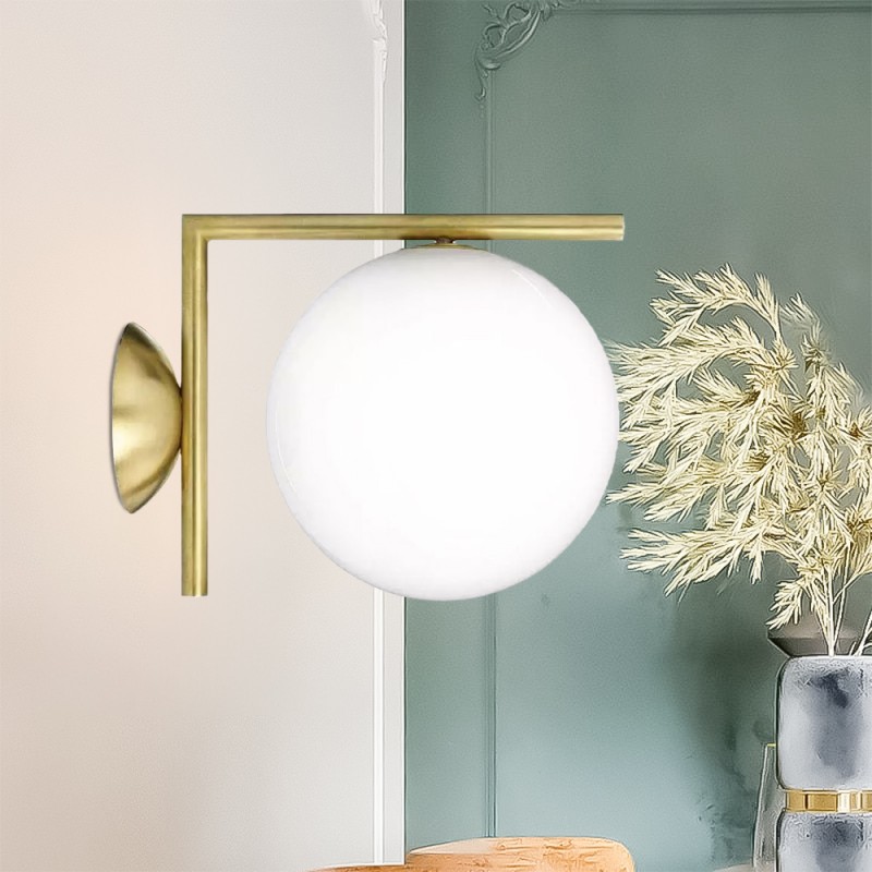Postmodern Glass Ball Wall Light K802