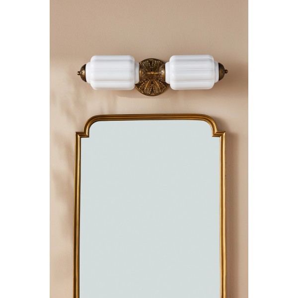 Eloise Pumkin Glass Vanity Sconce