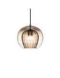 Modern Pleated Glass Pendant Light K862