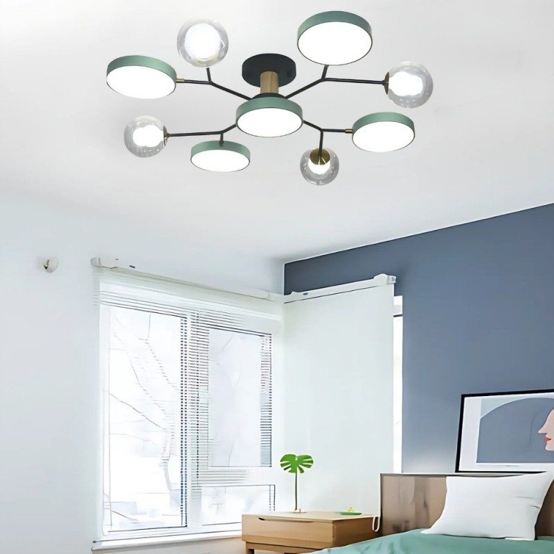 Noridc Multi Heads Branch Ceiling Light | KIKI Lighting