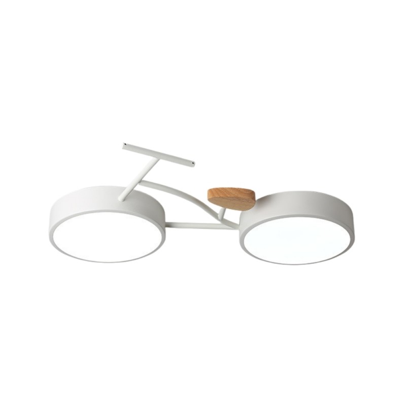 Lampada da soffitto a LED rotonda in...