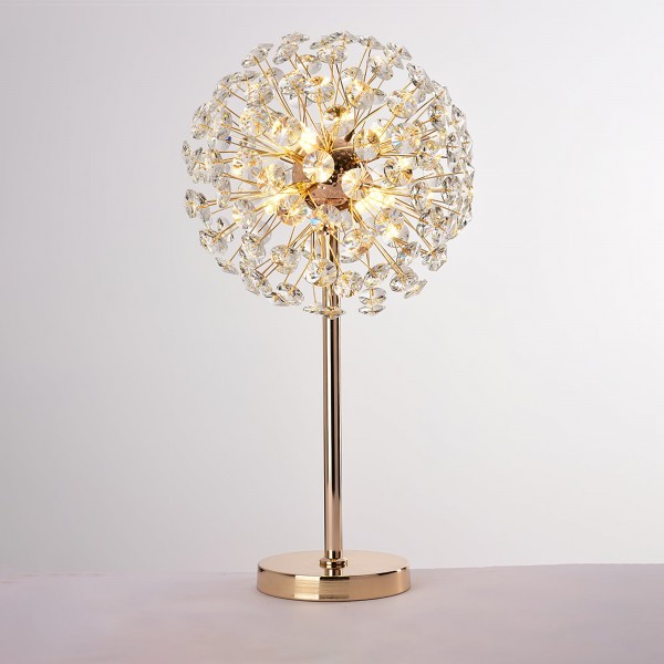 Crystal Dandelion Table Lamp