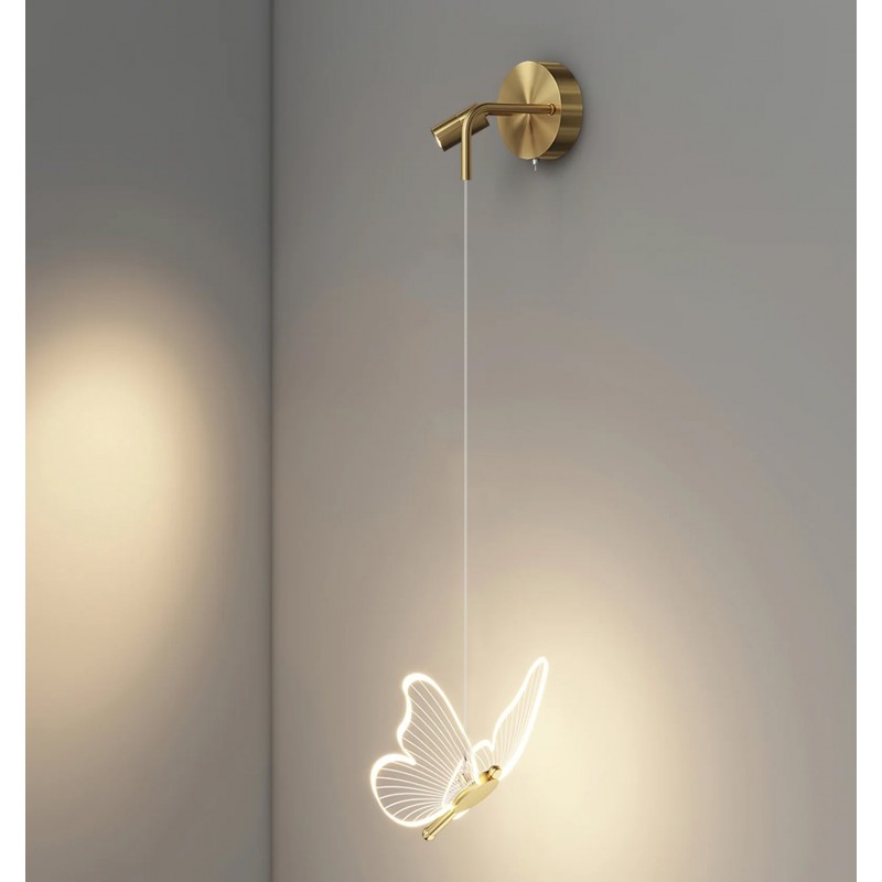 Lámpara de pared mariposa K986