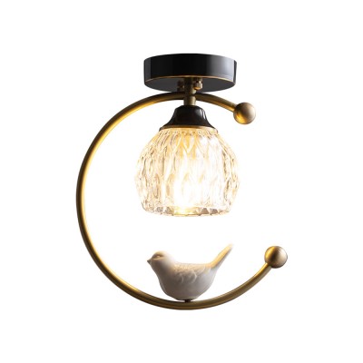 Ceramic Bird Ceiling Lamp 2