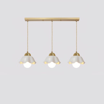 Keramische bloemen hanglamp... 2