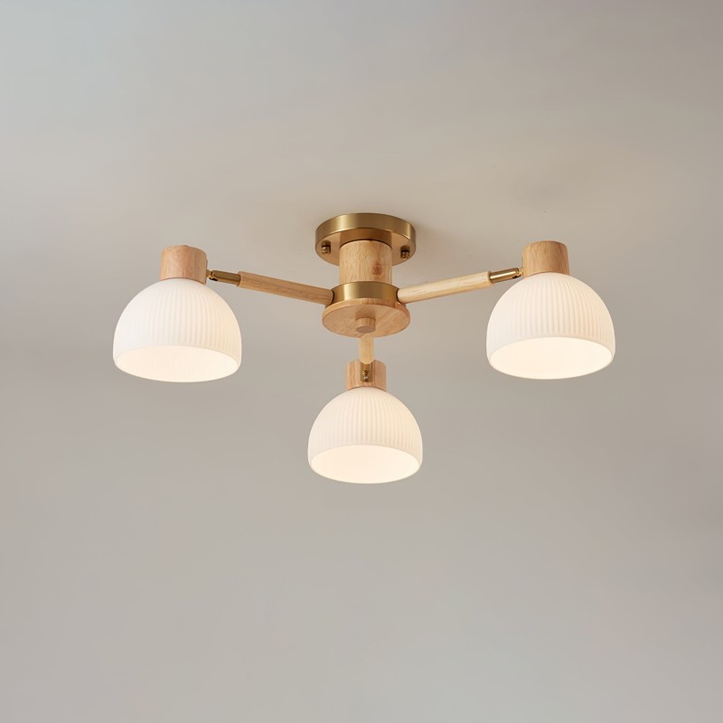 Uitlopende plafondlamp K1021