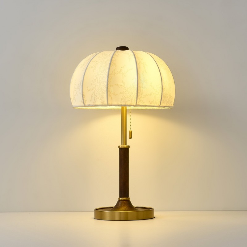 Lampada da tavolo in tessuto Orchid...
