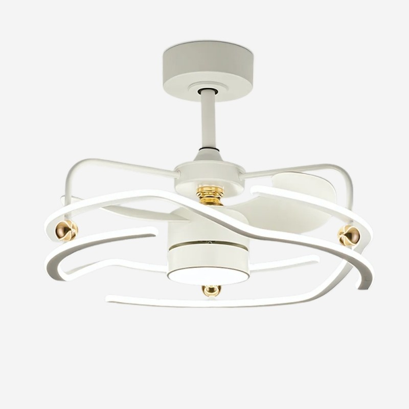 Plafonnier LED Blanc Moderne Pour...