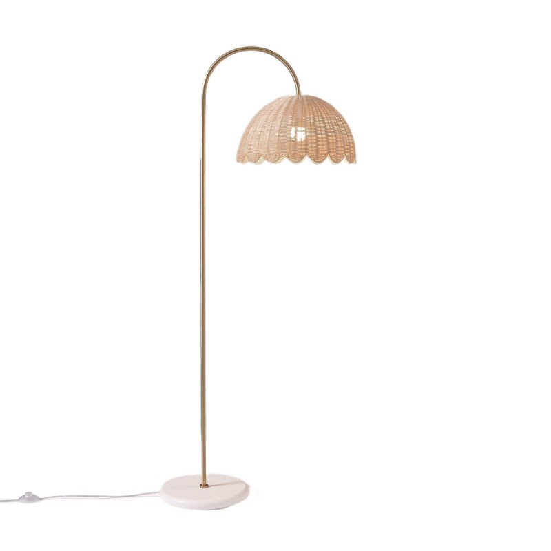 Lampa podłogowa Olvara Natural Rattan...