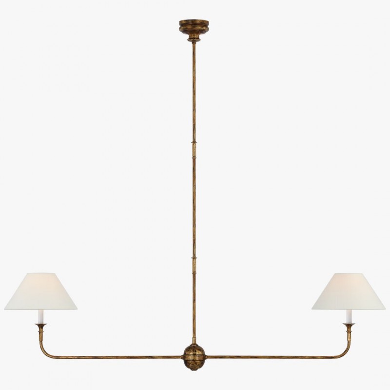 Lustre sculptural à plusieurs bras –...