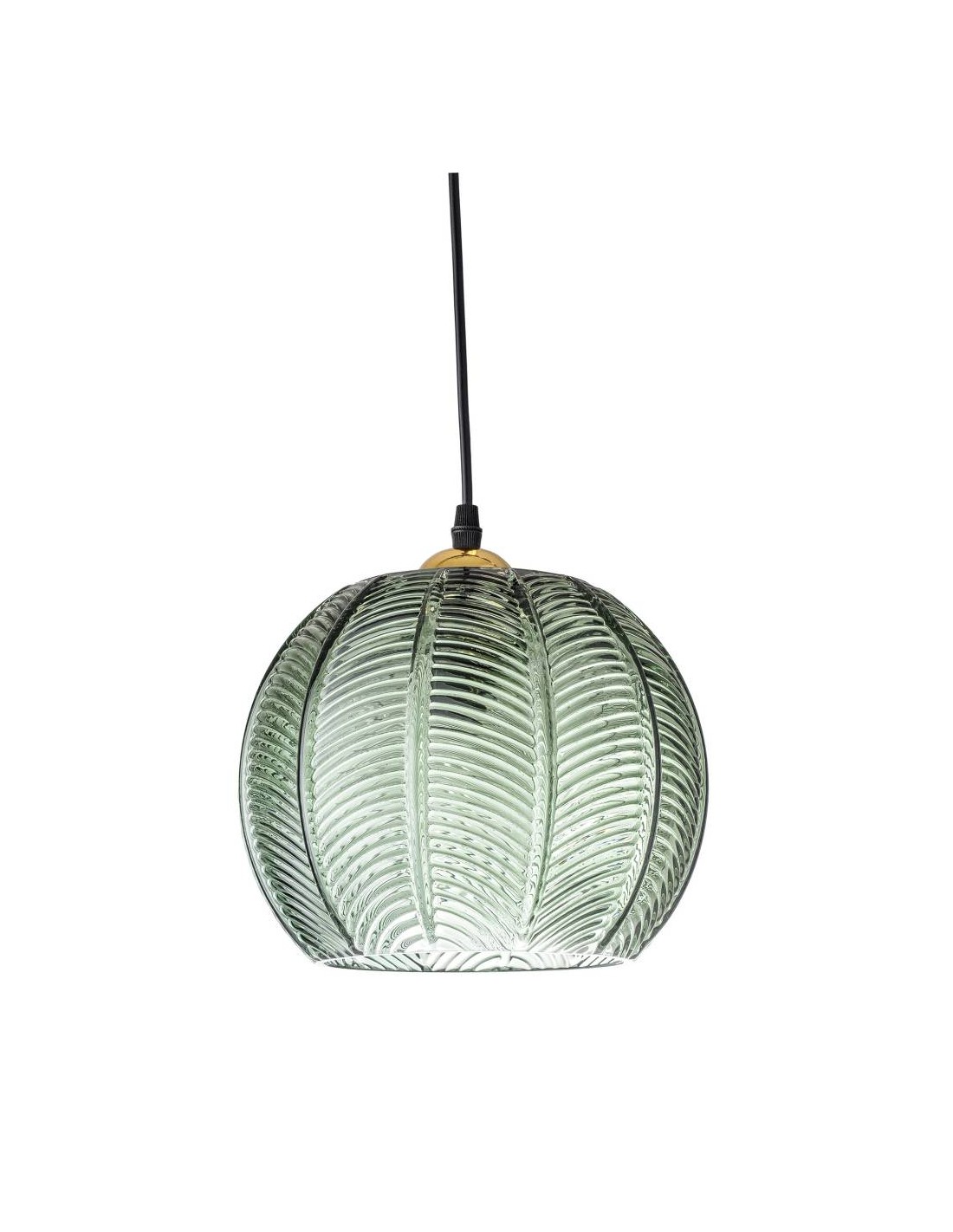 hervorming bros hoofdkussen Groene glazen hanglamp | Hanglamp | KiKi Lighting