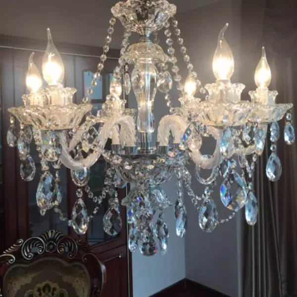 Candelabro de cristal Candelabro