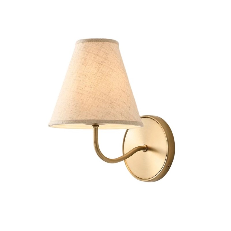 Lampada da parete Fibura con paralume...