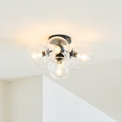 Brina Glass 5-Light Flush...