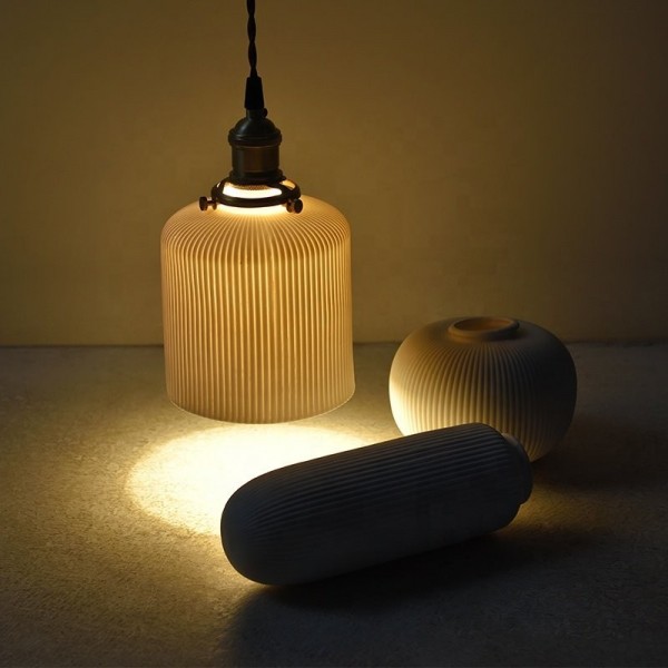 Lampe à suspension en céramique exquise