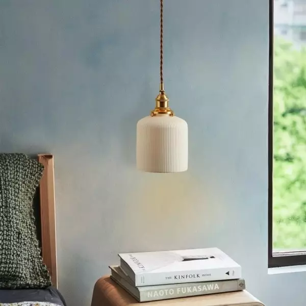Utsökt keramisk hängande lampa