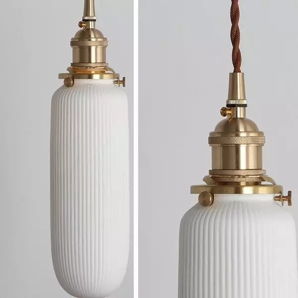 Sjöborre art deco pendant light