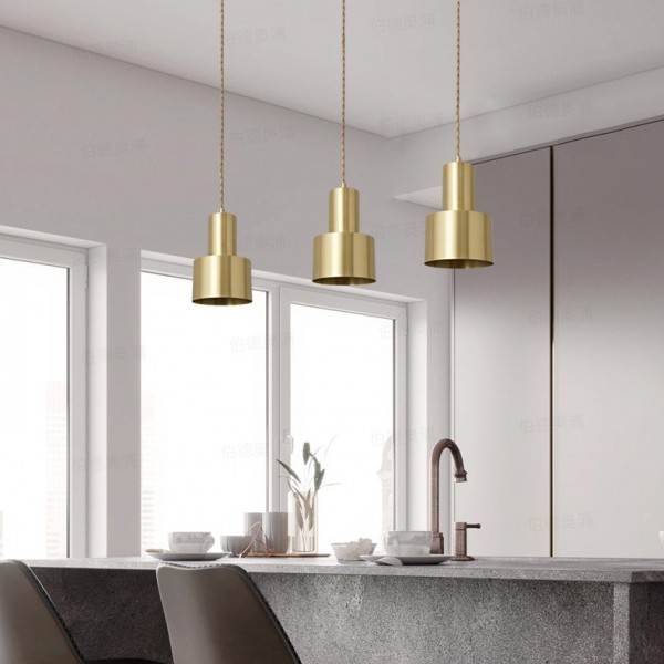 Brass Bell Pendant Lamp