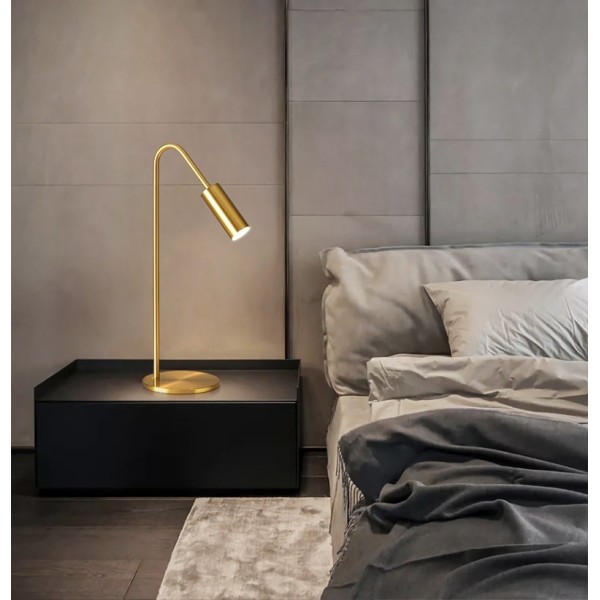 Copper Light lyxig bordslampa