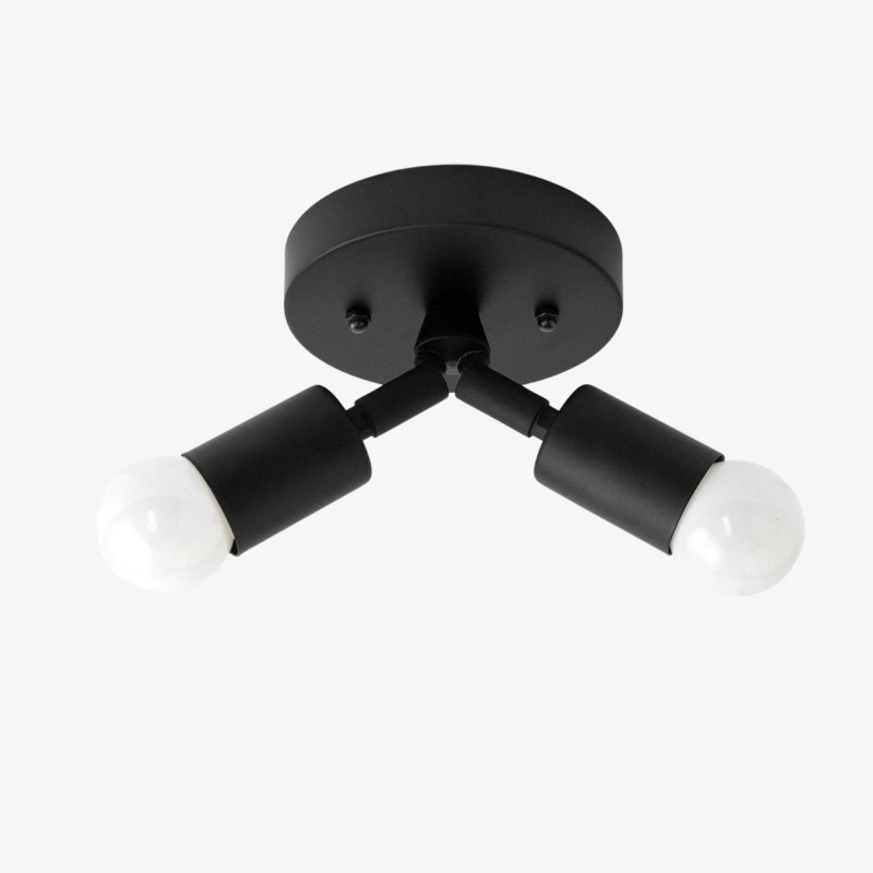 Mobilux Line Modern Brass Flush Mount...