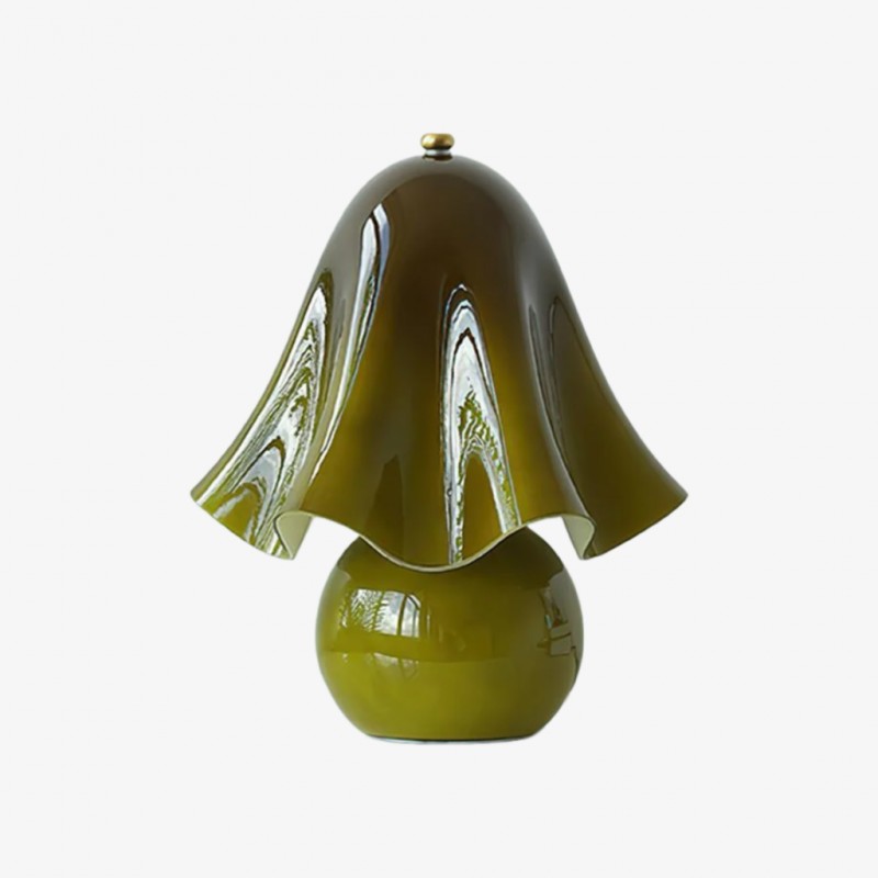 Bellina Tischlampe – Wellenstruktur...