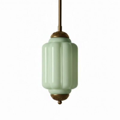 Lustre vintage en verre...