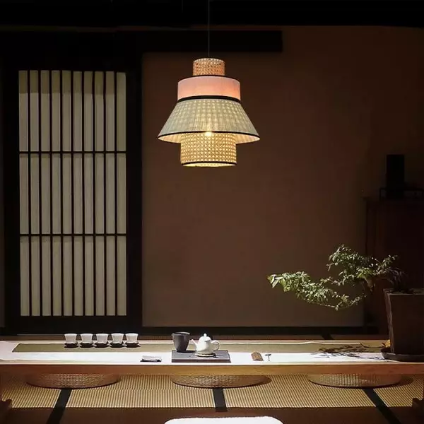 Japansk Zen -hänglampa