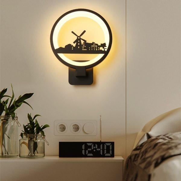 Artistic Painting LED Wall Light