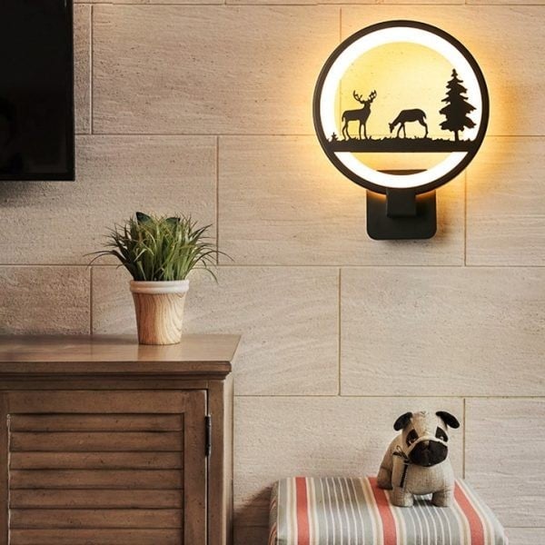 Artistic Painting LED Wall Light