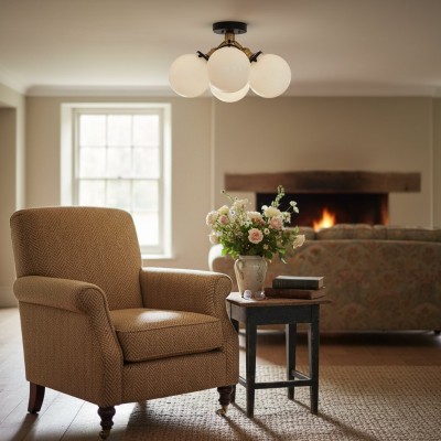 Glorica Glass Globe Light -... 2
