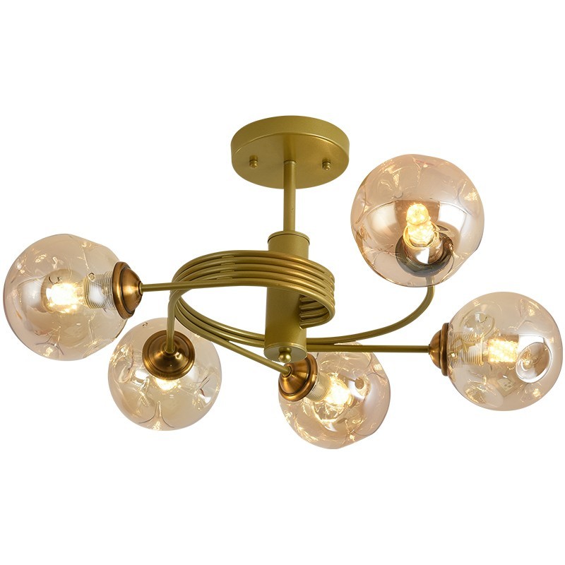 Lampe à suspension Globe combinée