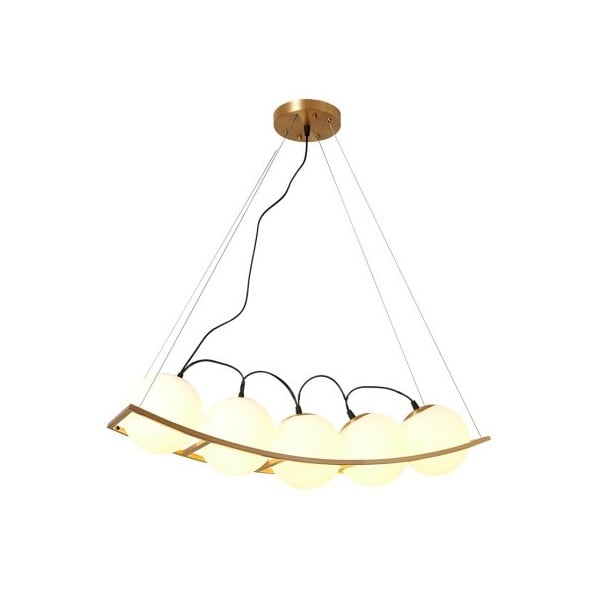 Curved Pea Pendant Lamp