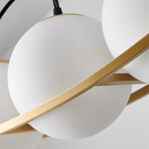 Curved Pea Pendant Lamp