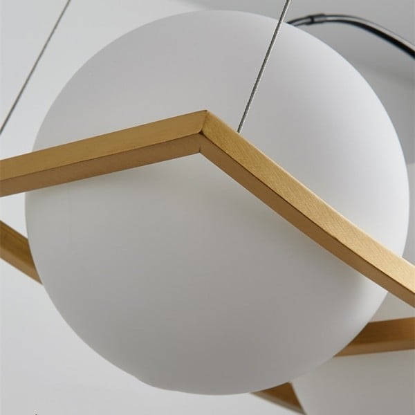 Curved Pea Pendant Lamp