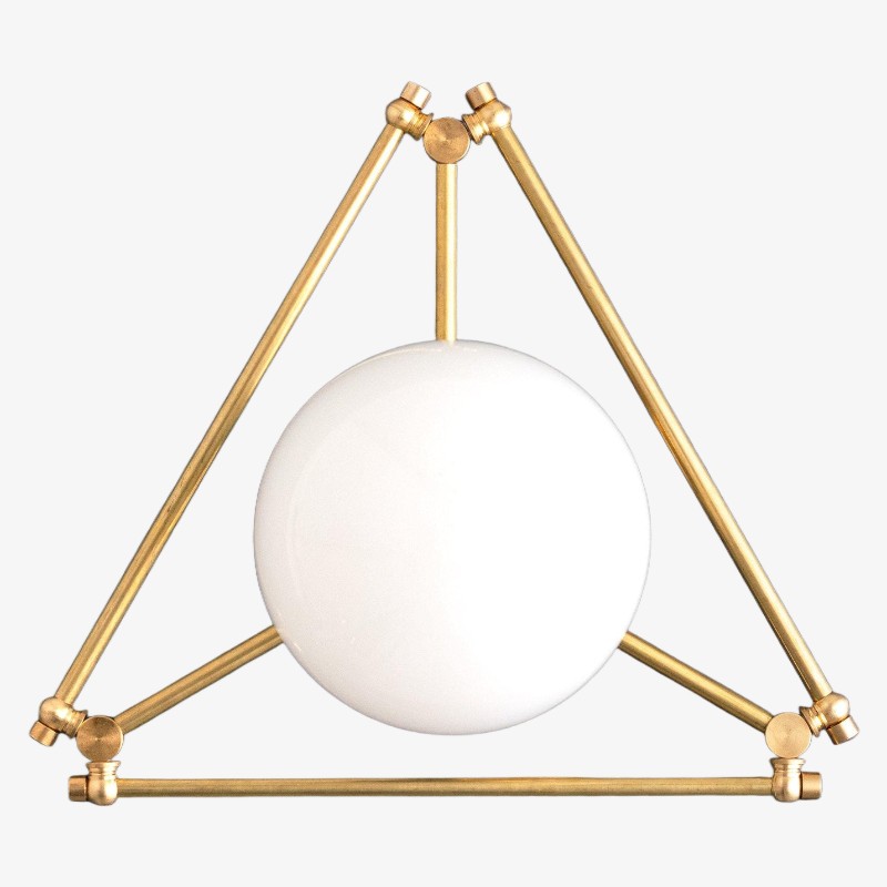 Lampada da soffitto in ottone...