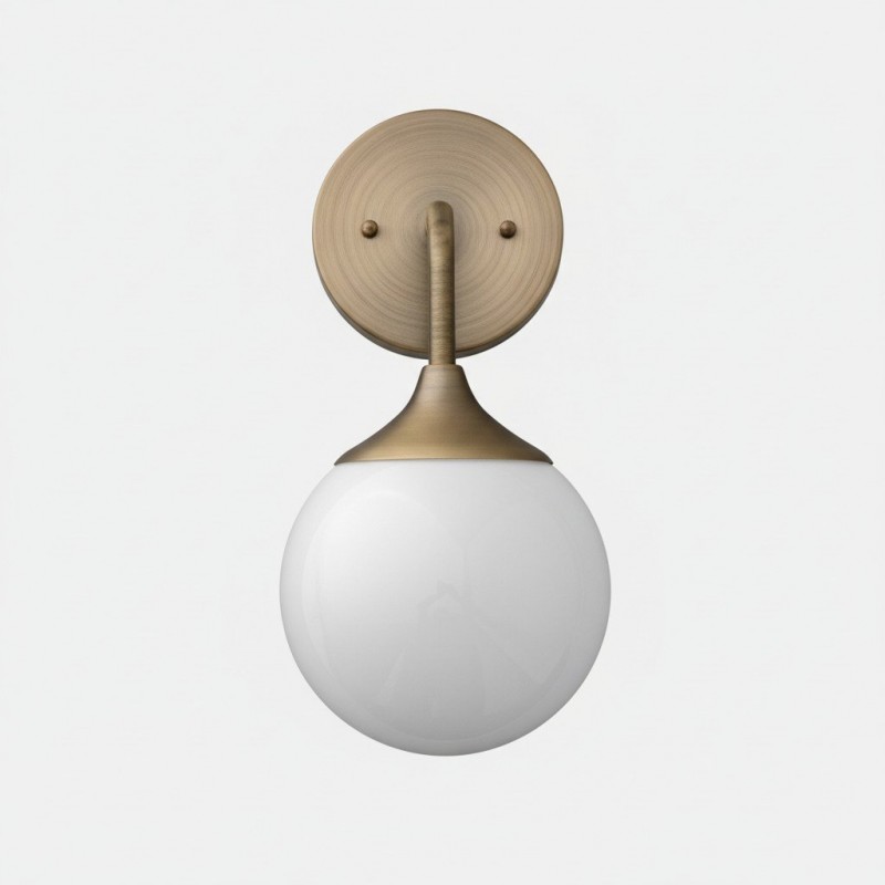 Glorica Glass Wall Sconce - Frosted...