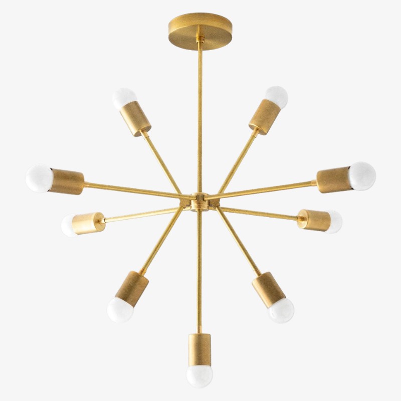 Mobilux Line Modern Chandelier - Mid...